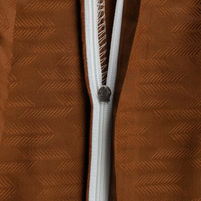 2 Комплект постельного белья семейный Pappel Jacquard Brown фото 2