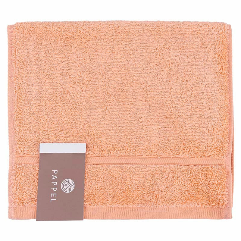 2 Полотенце махровое Pappel Cirrus/S 30x50см, цвет персиковый фото 2