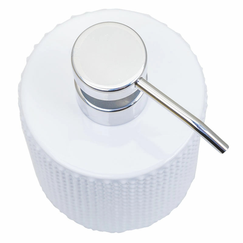 Дозатор для жидкого мыла Spirella Mero, белый фото 3