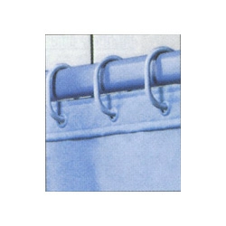 Серия номенклатуры фотографии большого размера Кольца для штор Spirella C-minor, 12шт, цвет прозрачный фото 3