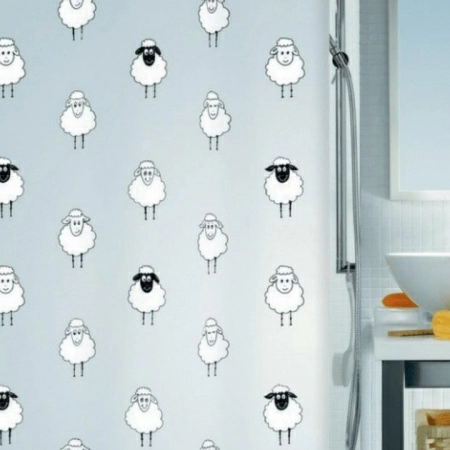 Штора для ванной комнаты Spirella Lana фото 1