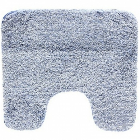 Полноразмерное изображение Коврик для туалета Spirella Gobi 55x55см, светло-голубой фото 1