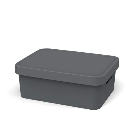 Полноразмерное изображение Ящик для хранения Ambient Folk 11л, графит фото 1