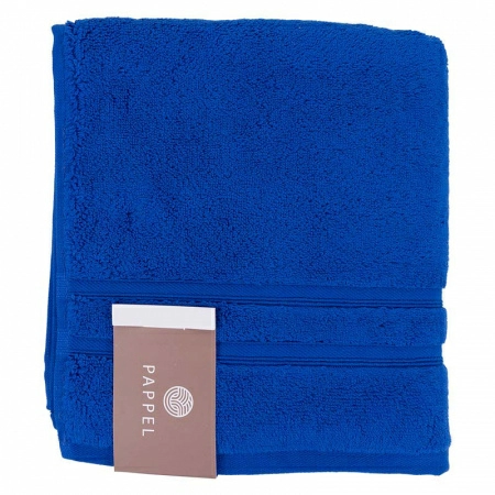 Полотенце махровое 50x100см Pappel Cirrus/S, цвет синий фото 2